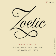 2012 Pinot Noir Label